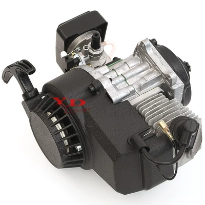 off-road motorcycle hand-pull start – Engine assembly