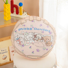 圆形卡通四季坐垫办公室屁垫可爱垫子屁股垫久坐椅垫学生教室批发