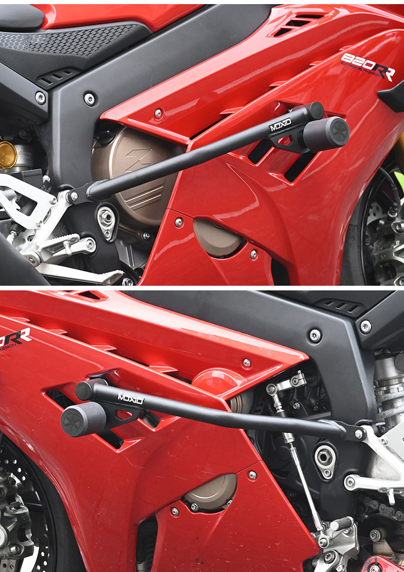 Suitable for Zhang Xue 820Rr Bumper Spring Buffer Racing Bar Motorcycle Front Guard Bar Anti-Fall Bar Modification Accessories