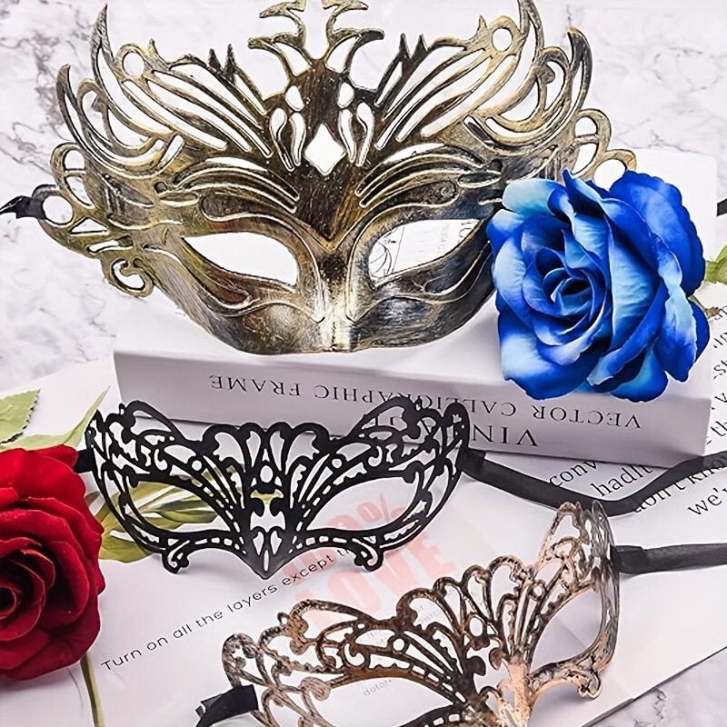 32 個のホット販売レトロ高級ベネチアンボールマスクカーニバルミステリーハロウィンマスクパーティーセット|undefined