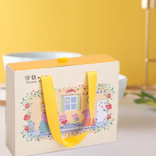 工厂儿童食品包装盒碗筷套装礼盒抽屈式手提型定制产品包装礼盒