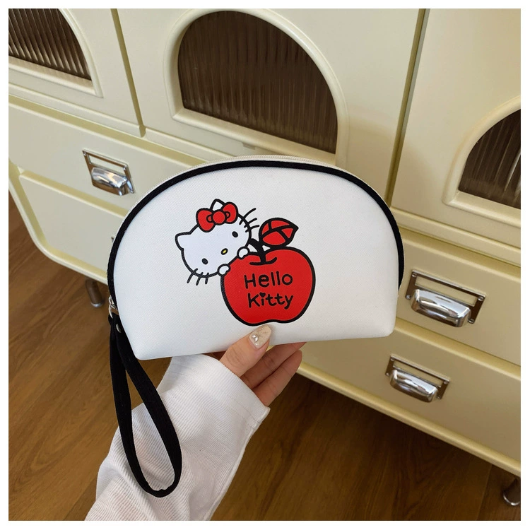 Hello Kitty, подлинная компактная косметичка, вместительная сумка-косметичка