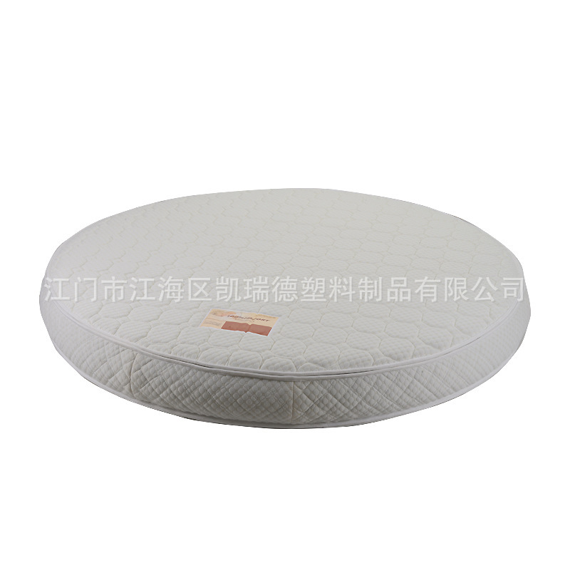 Double Round Inflatable Water Mattress with Constant Temperature Heating, Suitable for Home and Hotel Use, Cloud-Like Feel, Portable
