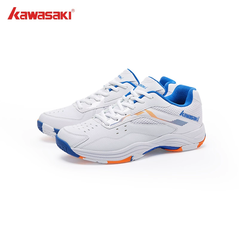 Kawasaki, shock-absorbing breathable wear-resistant children's sports shoes for badminton for men and women, family style