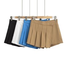 756-春季新款不规则百褶裙裤宽松半身裙裤女式