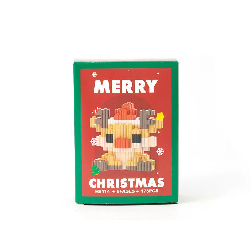 Christmas конструктор для мальчиков и девочек, игрушка, подарок на день рождения, мелкие детали, ()