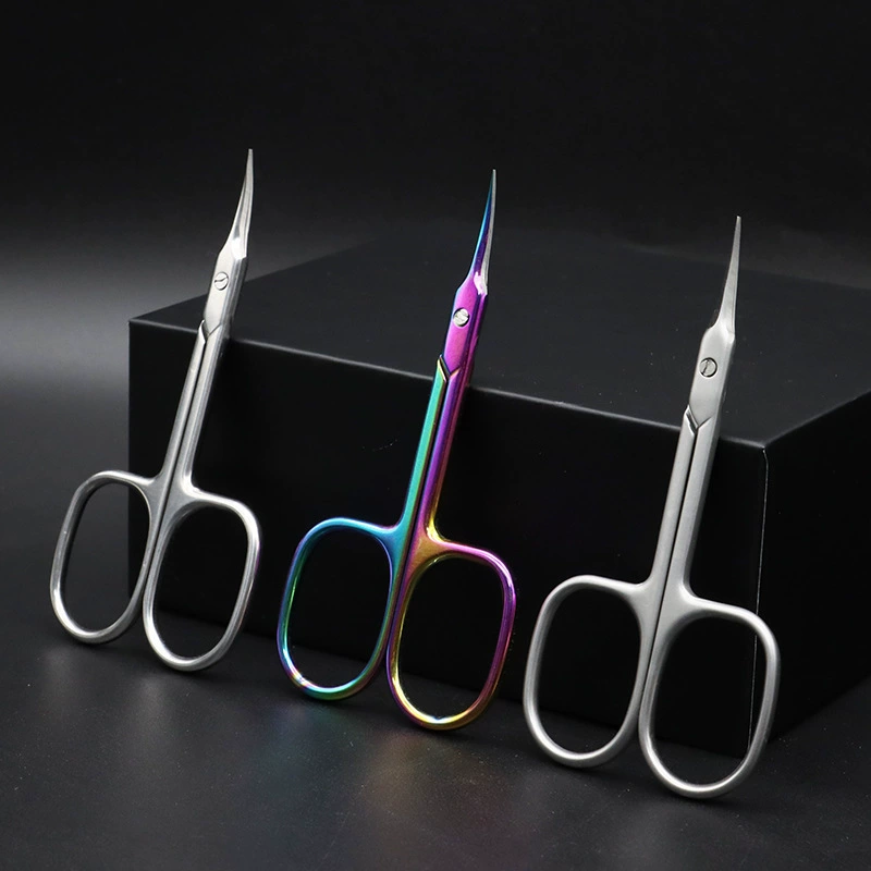 Stainless steel Russian front-mounted dead skin scissor trimming hand and foot scissors professional dead skin scissor tools wholesale
