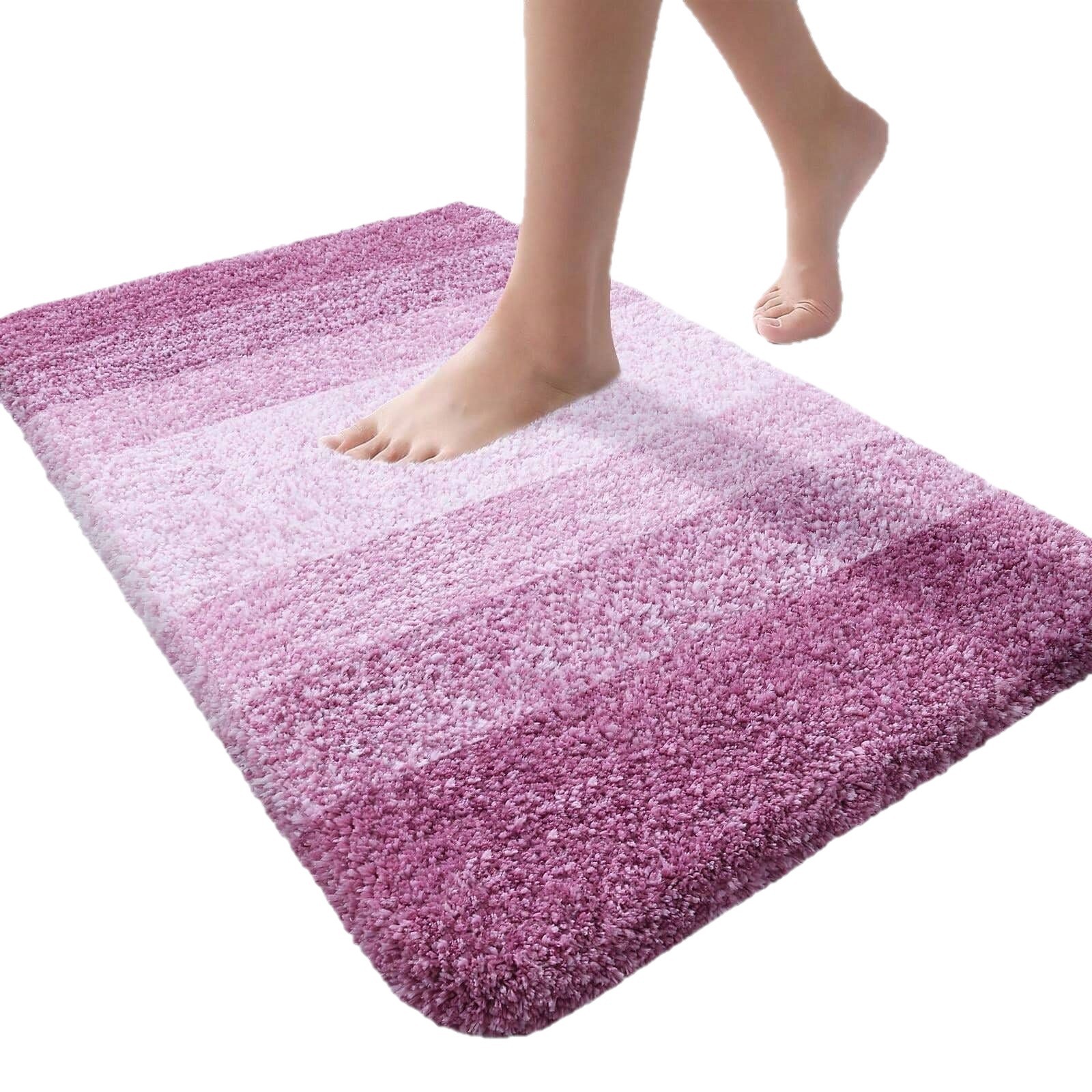 temu venta caliente gradiente imitación de alfombra de cachemira inodoro alfombra de baño puerta de entrada decoración alfombra de pie