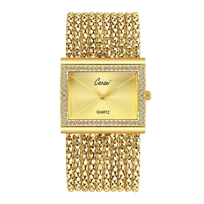 Foreign trade ladies fashion watch square bracelet A010 watch cacaxi
