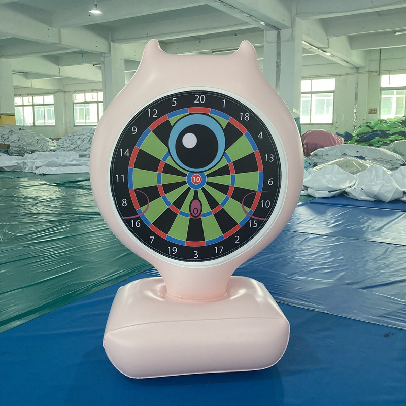 Inflatable Throwing Game Target Water Inflatable Dart Football Shooting Dart Board Sticky Kidsren's Throwing Toy
