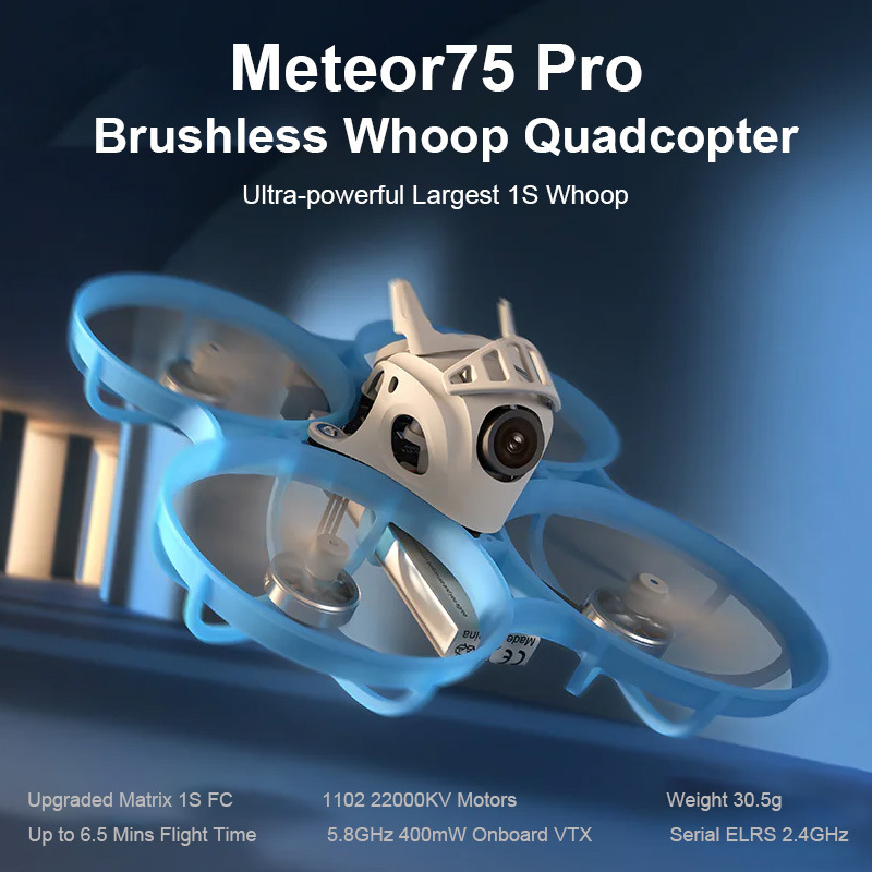 Betafppv Meteor75 Pro 1S Brushless All-In-One Indoor and Outdoor Racing Fpv Drone Betafppv Meteor75 Pro 1S Brushless All-In-One Indoor and Outdoor Racing Fpv Drone