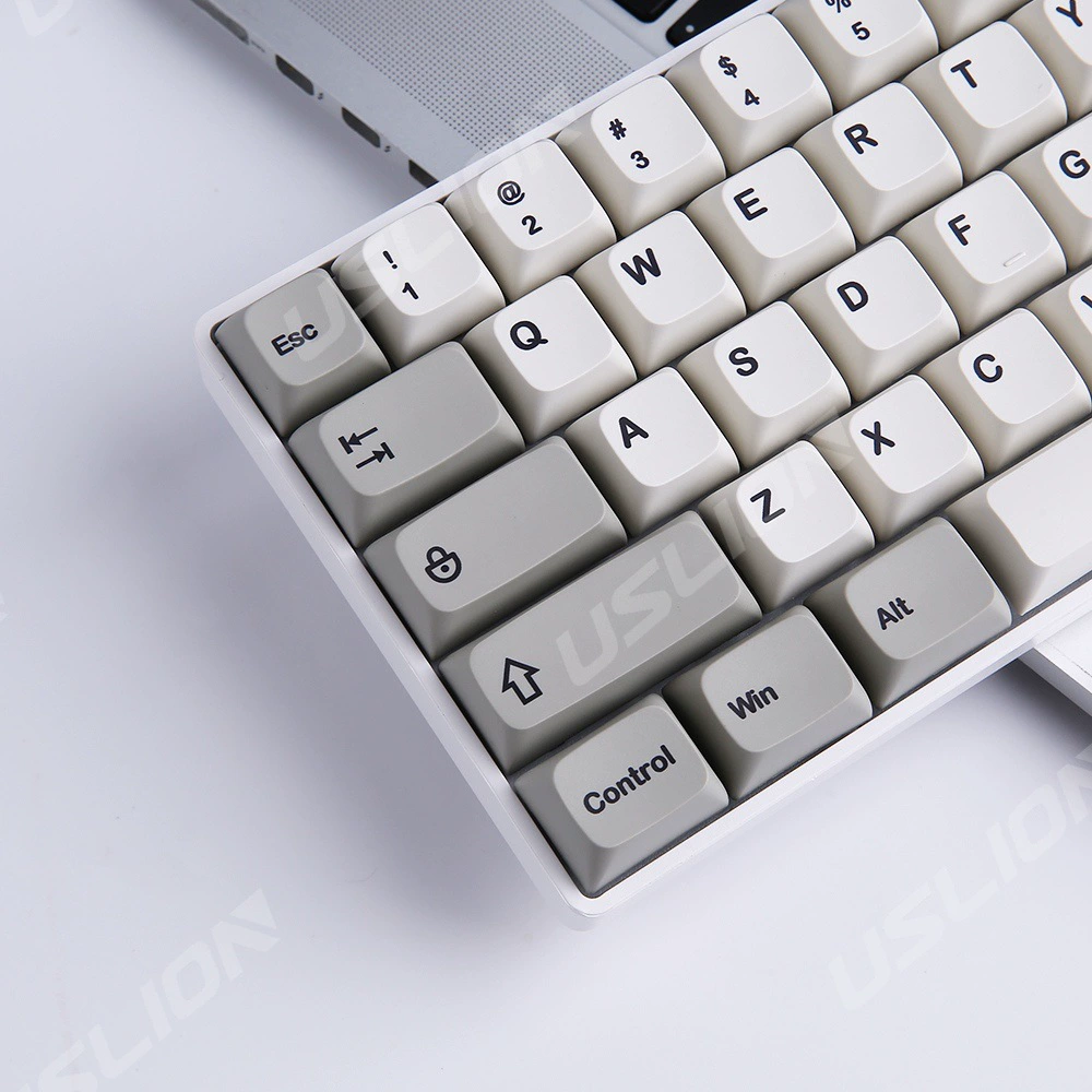 Ретро набор колпачков для клавиш 122 клавиши, профиль XDA, PBT, термосублимация, для механической клавиатуры, домашний/офисный