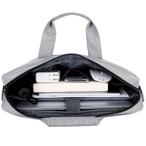 Laptop bag suitable for Huawei, Apple, Dell, ASUS, Honor, single-shoulder and hand-held executive bag, dropshipping