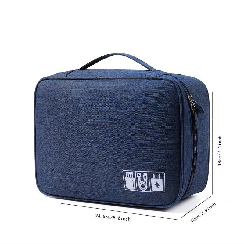 Cargador de cable de datos catiónico bolsa de almacenamiento para teléfono móvil portátil bolsa digital auricular USB bolsa de acabado de gran capacidad