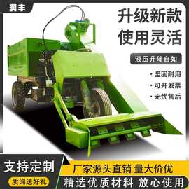 加厚箱体铲粪车养殖粪污清扫运输车25马力清粪车图片2立方尺寸