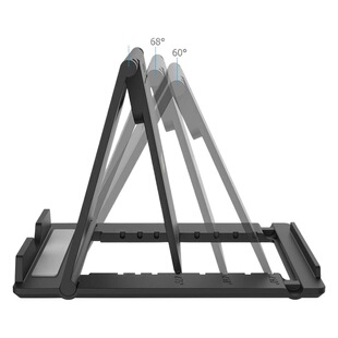 Super large mobile phone tablet desktop folding bracket video bracket reading bracket advertising gift patent bracket