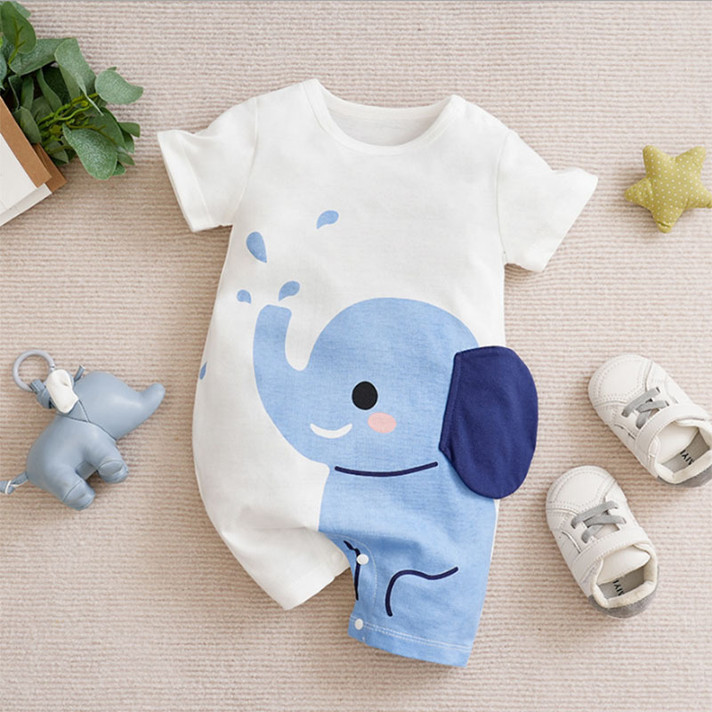 LT223S041R Purple Blue Elephant (Cotton)
