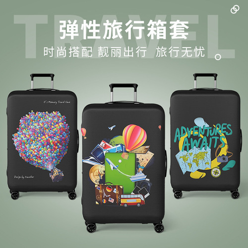 Yiwu JIT warehouse anime luggage bag protection cover TEMUSHEIN Amazon Etsy POD cross-border OZON