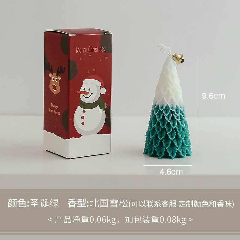 Камин Christmas‑tree ароматическая свеча, ароматическая декоративная свеча в подарочной коробке, творческий праздничный декор