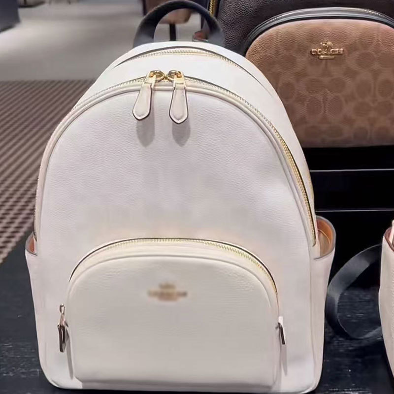 New Koujia Women's Backpack, Genuine Leather, High-Quality, Vintage Coating, Large Capacity, Monogram Casual Travel Bag New Koujia Women's Backpack, Genuine Leather, High-Quality, Vintage Coating, Large Capacity, Monogram Casual Travel Bag
