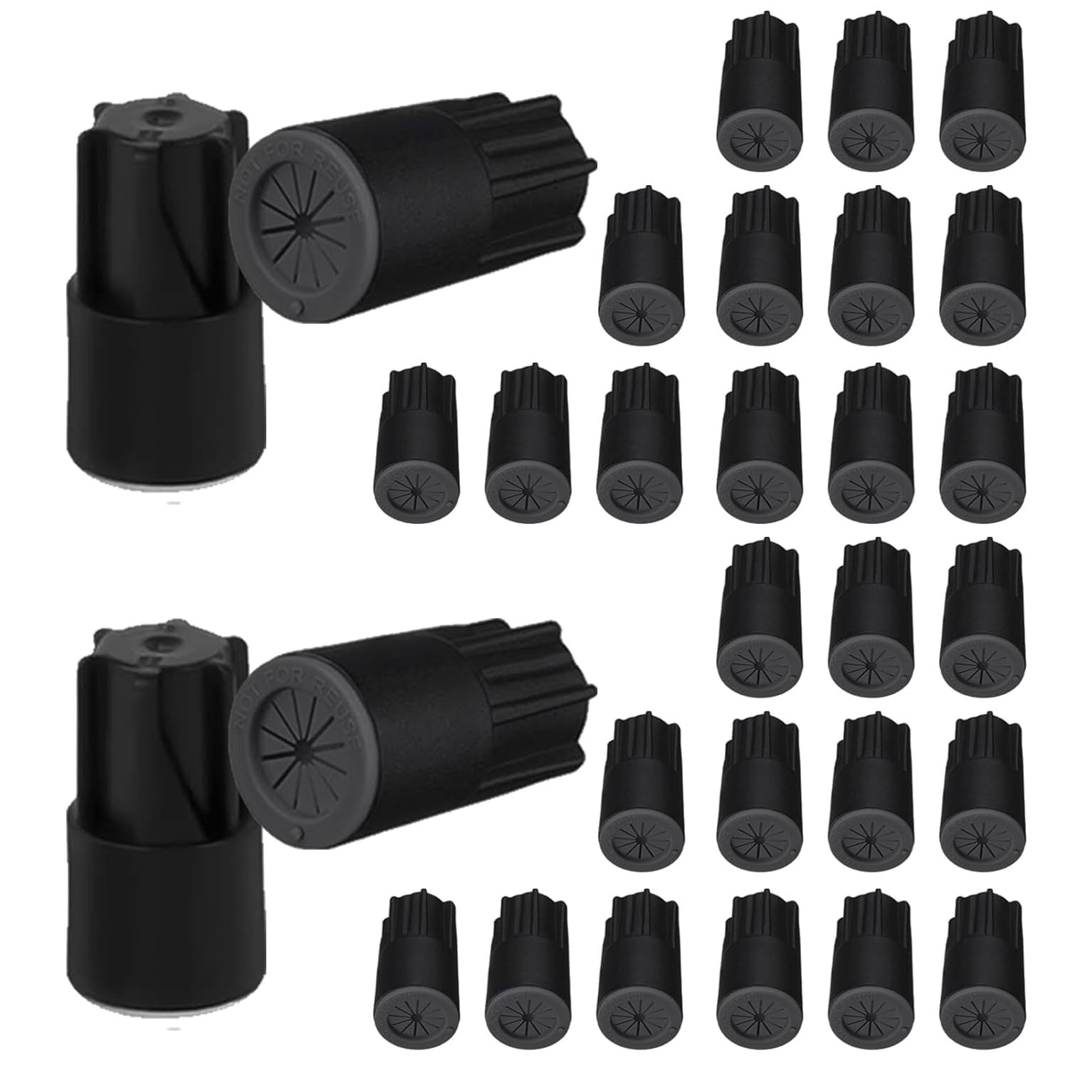 30PCS Waterproof Wire Electrical Connectors 22AWG-14AWG, Out