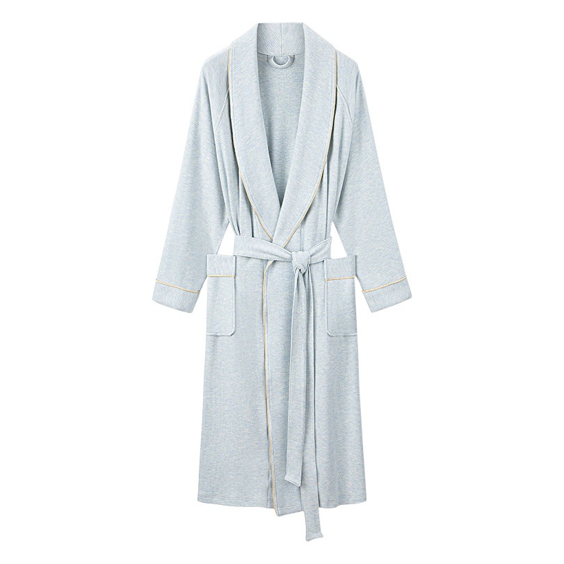 Meiyabei jacquard rejilla Otoño e Invierno camisón de las mujeres traje de pijamas traje de lana forrado espesado almacenamiento de calor puede salir el hogar desgaste