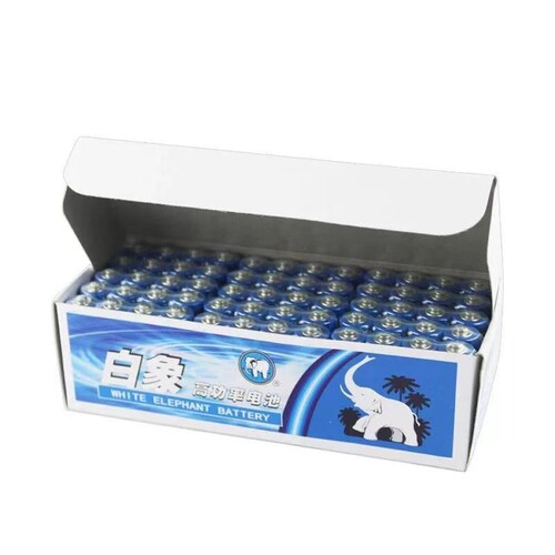 No. 5 No. 7 Shanghai White Elephant Battery 60-pack Remote Control Toy Small Electrical Appliance Battery Single Cell Price