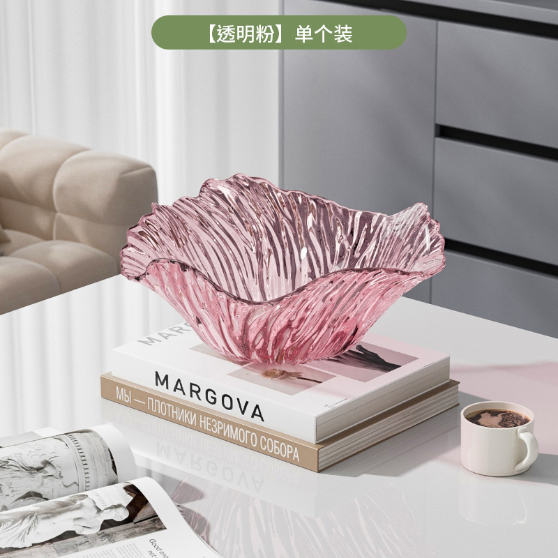 新しいクリームの花びらの果物の皿の家庭用のお茶のいくつかの軽い贅沢な果物の皿の食品級の高い顔の値の果物の鉢の間食の乾燥した果物の皿|undefined