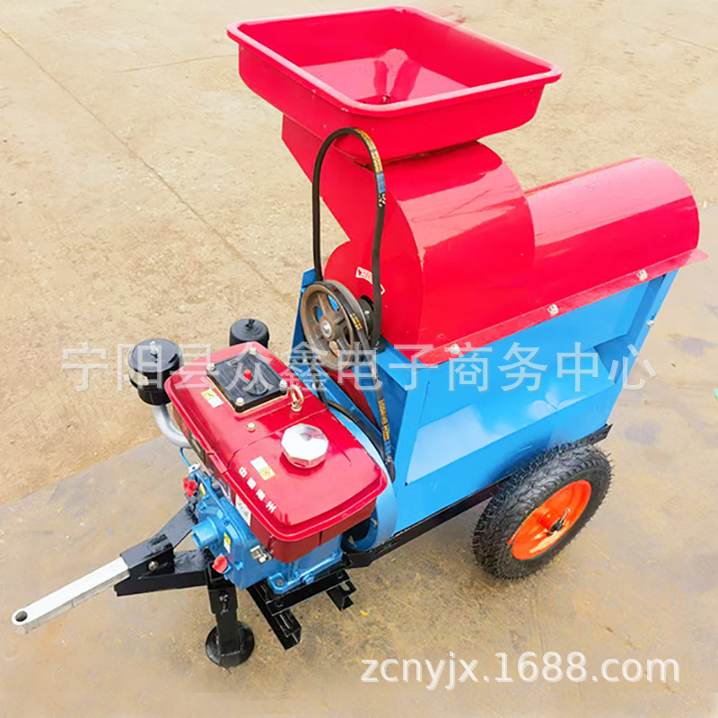 小型家用玉米脱粒机干玉米打粒机家用电动玉米打粒自带风机打棒子