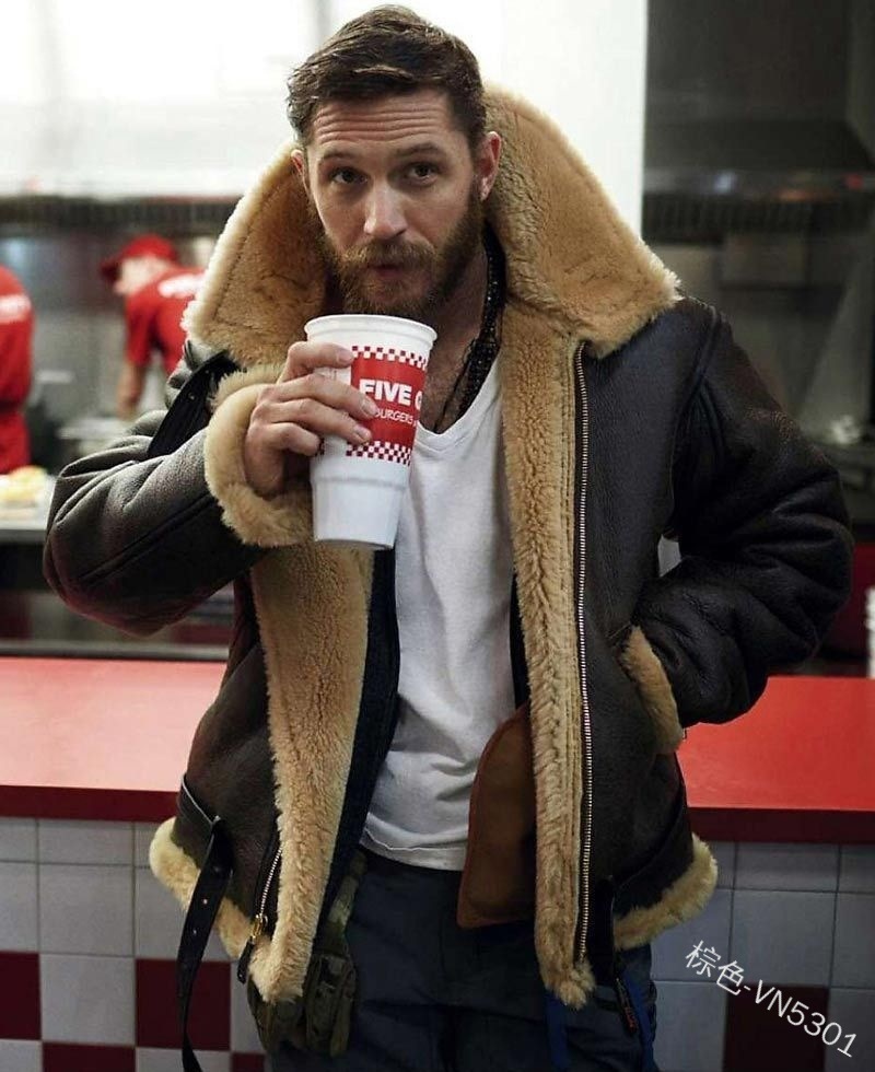 2021 europeo y americano nuevo abrigo de cuero y piel de los hombres chaqueta de piel de color de contraste al por mayor eBay Amazon Otoño e Invierno cremallera