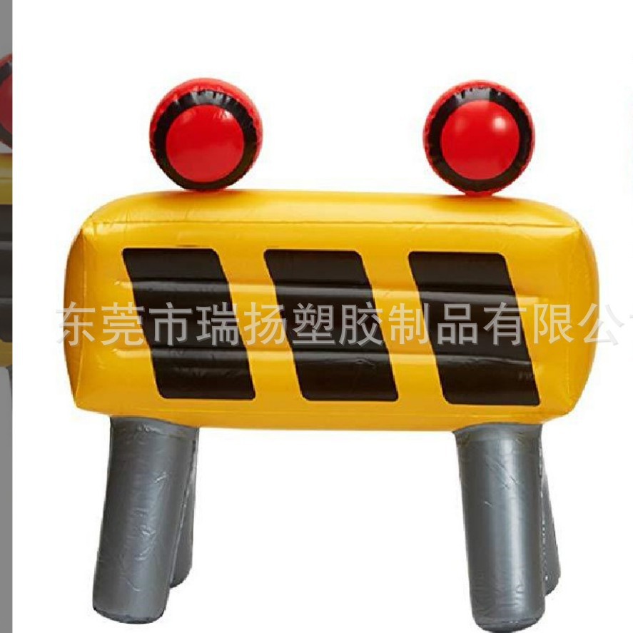 生产pvc充气路标 充气广告牌标语 儿童交通路标