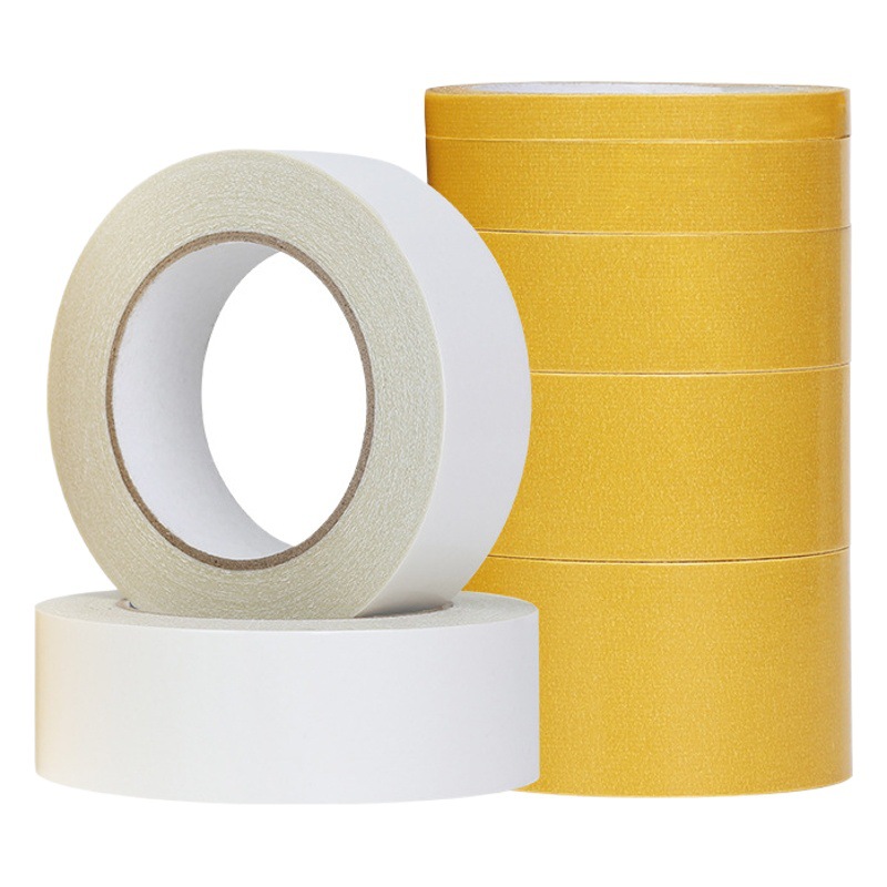 Cinta de tela de tela adhesiva fuerte, no residual, rejilla de goma de doble cara, pegamento de tela de doble cara para alfombras, pegamento de alfombra al por mayor