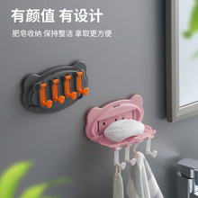 无痕挂钩强力粘胶免打孔厨房橱柜门后浴室创意手机门背挂钩壁挂