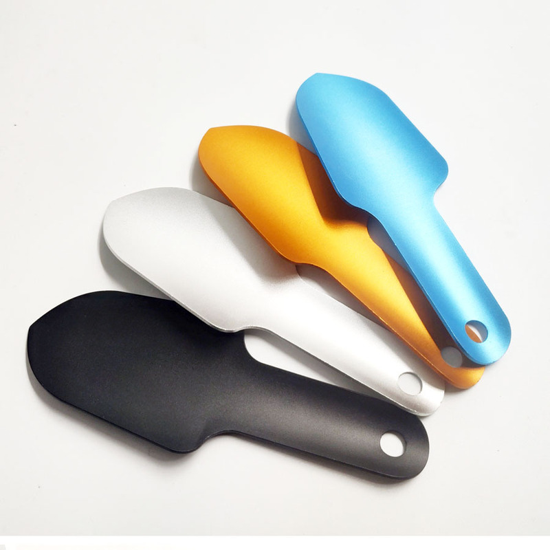 Outdoor aluminum alloy tool spade camping shovel ultra-light portable digging multi-use garden shovel camping shovel