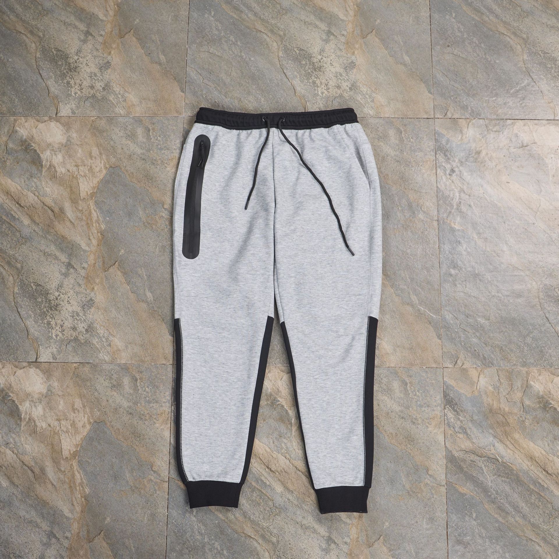 25 años de pantalones deportivos de algodón de aire de hombre primavera, otoño, invierno, pantalones casuales de pies pequeños