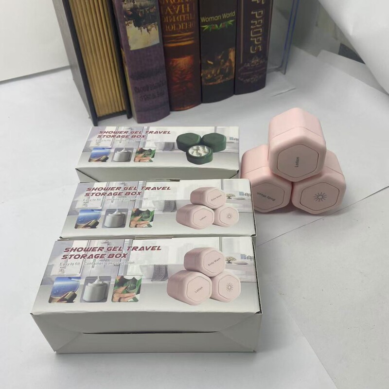旅行容器Travel container 身体护理胶囊套装磁性分装盒|undefined