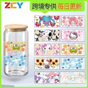 �P��؈ UVDTF�Dӡ�Nˮ����16oz�������N��/�D��ˮ���N