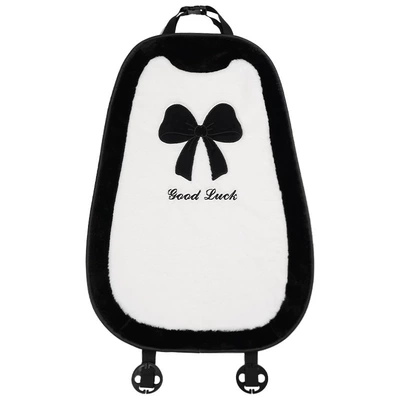 High-End Car Seat Cover — Seat cushion, seat cover - rabbit-fur-lucky-bow-cushion-white-backrest