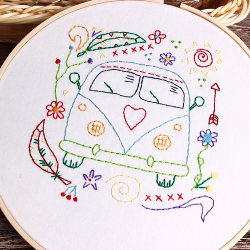 DIY manual bordado kit material paquete europeo de dibujos animados animal principiante kindergarten formación enseñanza