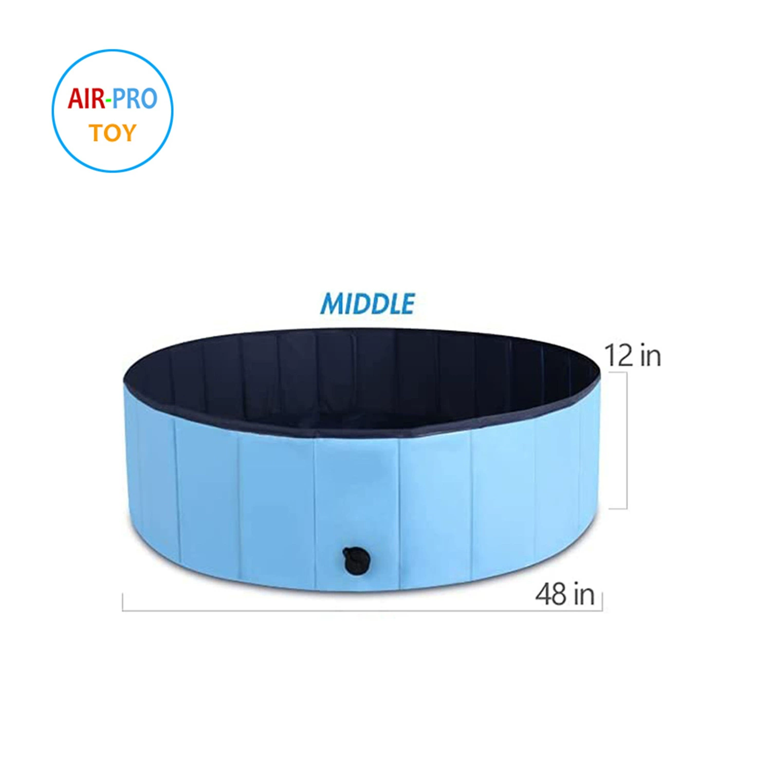 Прямые поставки Собака Бассейн Pet Pool Складная ванна для домашних животных Кошки и собаки Чистка Открытый игровой бассейн