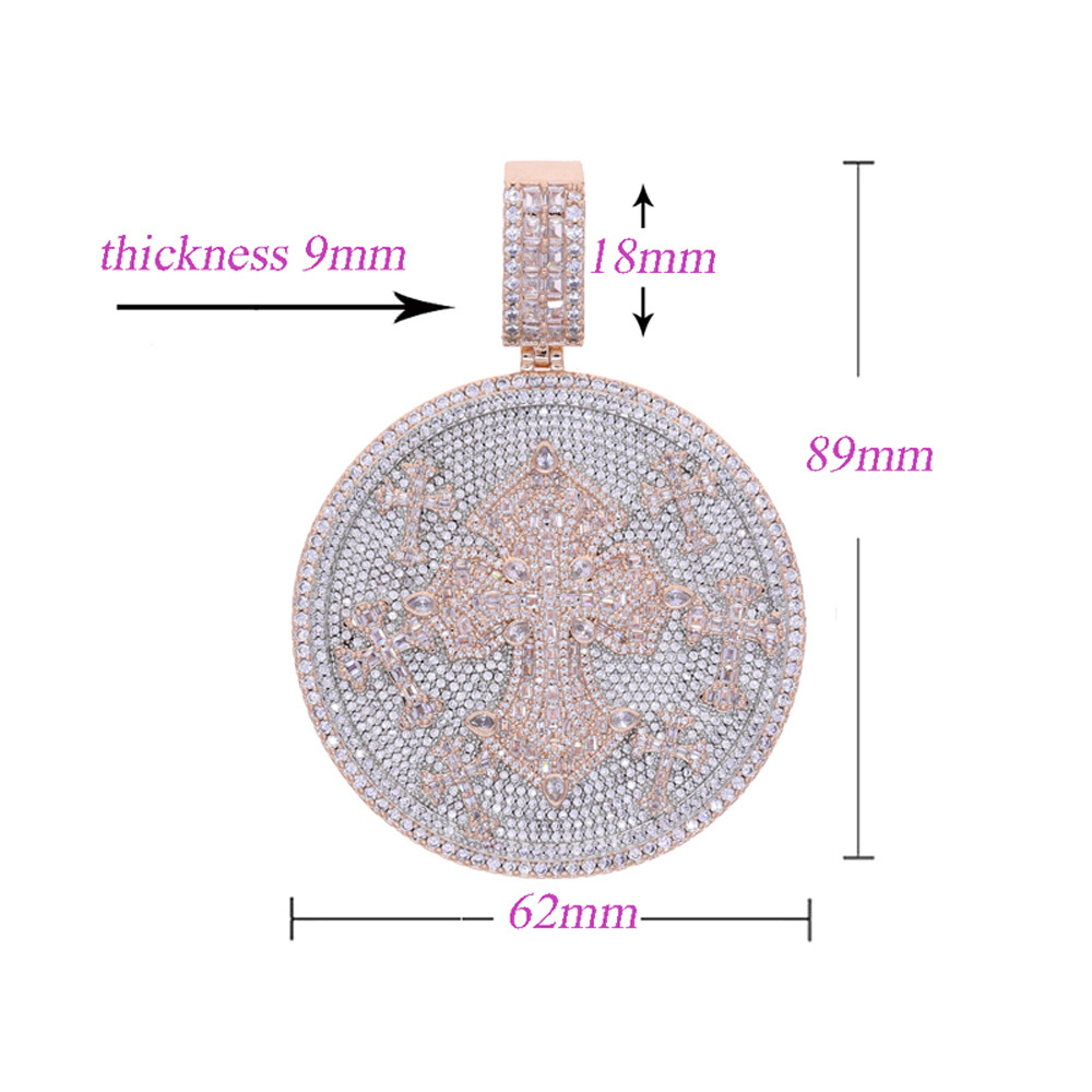 Iconic Cuban Link Chain Necklace For Men With Pendant Symbol_voghion.com