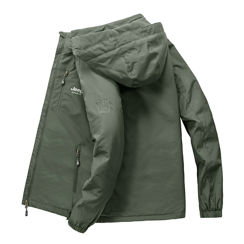 JEEP SPIRIT Мужская Повседневная дышащая внутренняя полая сетчатая тонкая утолщенная куртка мужская 7899 7899A
