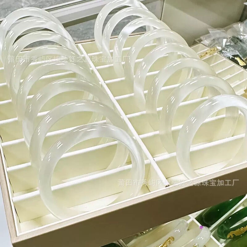 ホワイトムーンライトブレスレットAAAA高品質キャッツアイフラット交換シャンパンアイスアイスブルーブレスレットライブソース工場|undefined
