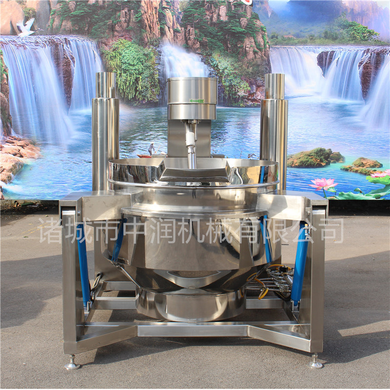 燃气加热行星炒制设备 燃气行星锅 燃气加热搅拌炒锅
