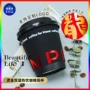 一次性中空加厚双层奶茶杯
