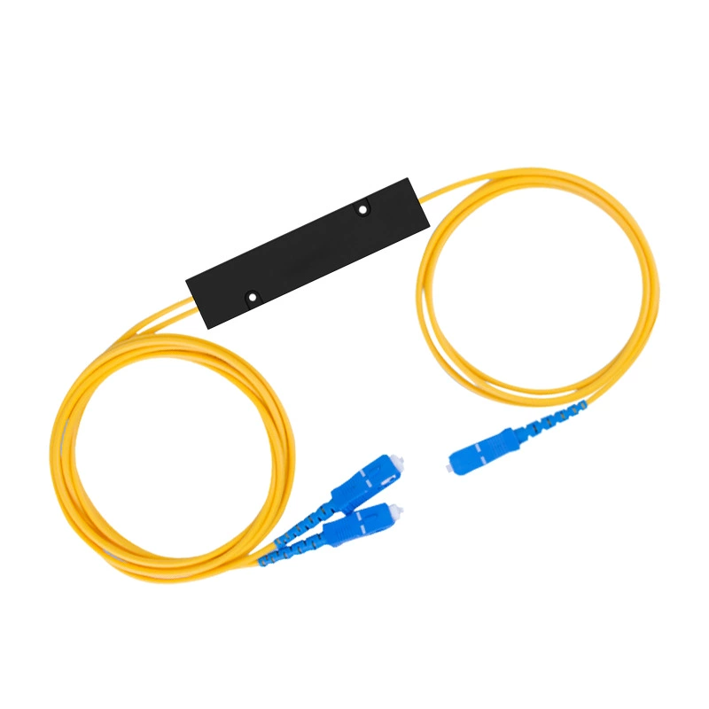 Сплиттер стекловолокна один-два 1-до-2 сплиттер СК квадрата порта исключительная поставка телекоммуникаций-степени трансграничная