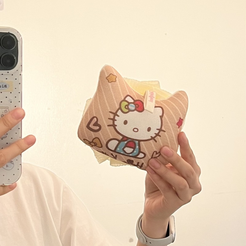 可爱Kitty沐浴球柔软起泡网家用儿童洗澡浴花耐用不易散洗澡神器|undefined