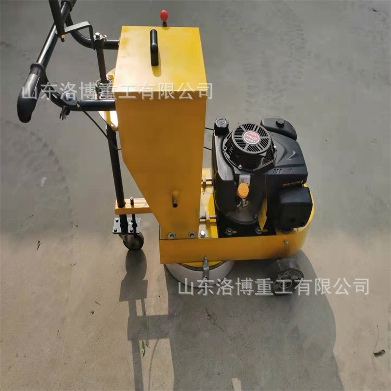 市政道路标线清除机 小型热熔旧线打磨机 汽油手推式路面除线机