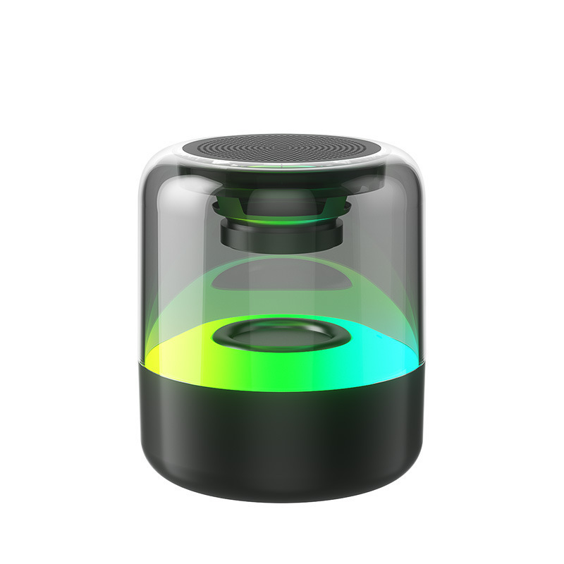 Harman Glazed ワイヤレス Bluetooth スピーカー RGB 雰囲気ライト小型スピーカー高品質屋外ポータブルミニスピーカー|undefined