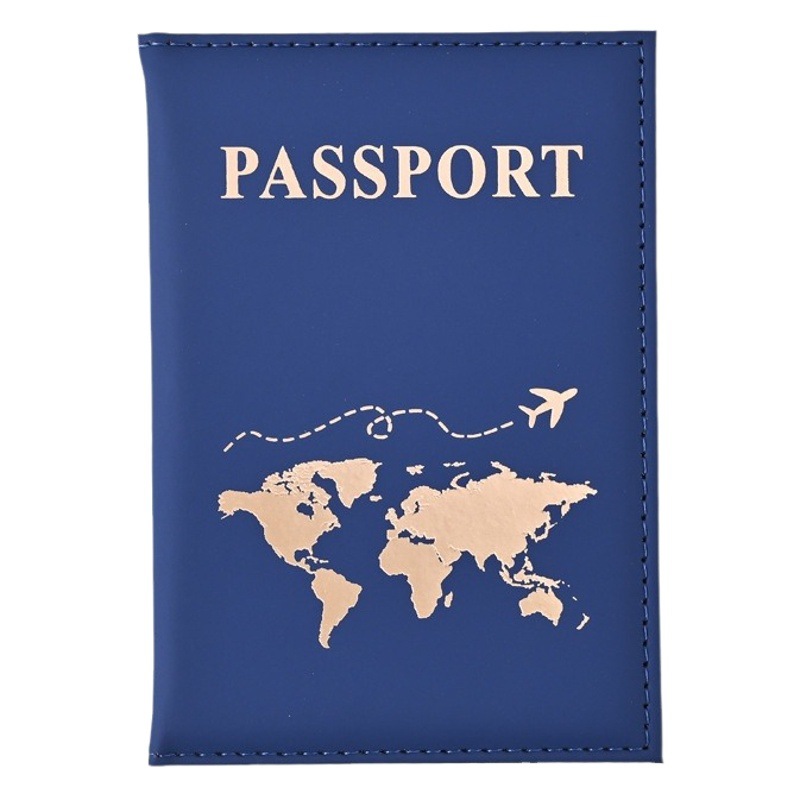2023 Cross-border Explosions Plain Skin Sense PU Passport Protective Cover Passport Holder Ticket Holder Passport in stock Factory Outlet